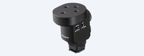 Pikkukuva 1 / 9: Sony ECM-M1 Musta Digitaalikameran mikrofoni