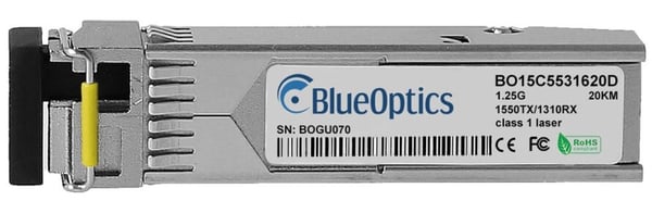 Miniatyrbillede 1 af 7: BlueOptics SFP-10B-CM-BO modul til netværksmodtager Fiberoptisk 1250 Mbit/s