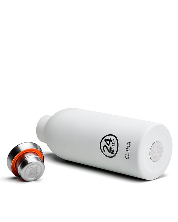 24Bottles Clima Dagligt forbrug 850 ml Rustfrit stål Sort, Hvid