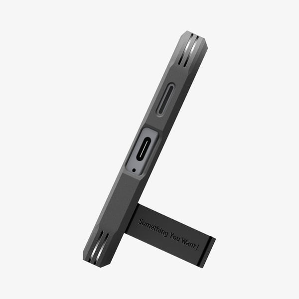 Spigen Tough Armor (MagFit) mobiltelefon etui 17 cm (6.7") Cover Sort