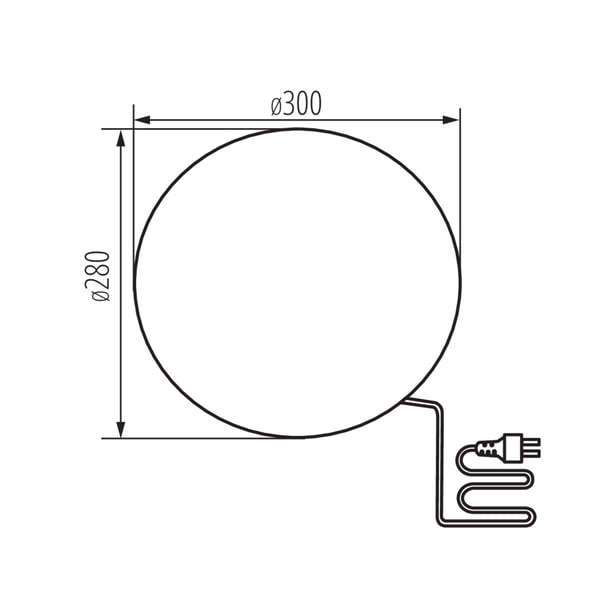 Miniatyrbild 3 av 12: Kanlux S.A. 24651 utomhusbelysning E27 LED 25 W