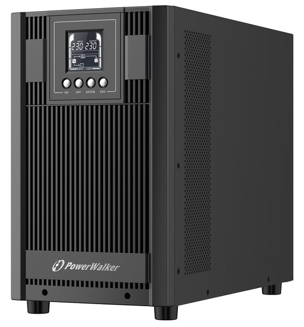 Miniatyrbillede 2 af 3: PowerWalker VFI 3000 AT FR UPS-enhed Dobbeltkonvertering (online) 3 kVA 2700 W 4 AC stikkontakt(er)