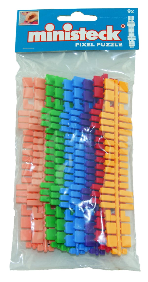 Miniatyrbild 1 av 2: Ministeck Set IV - 9 Color Strips (31619 - 31624) - Polybag