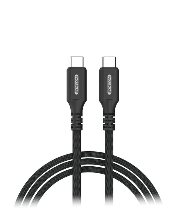 Sitecom CA-1004 USB-kablar 2 m USB C 20 Gbit/s 240 W Svart
