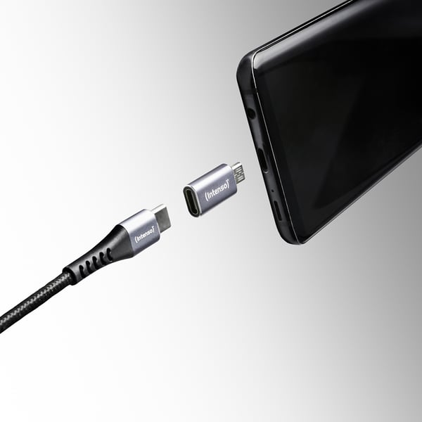 Miniatyrbillede 21 af 22: Intenso 7600913 kabel kønsskifter Grå