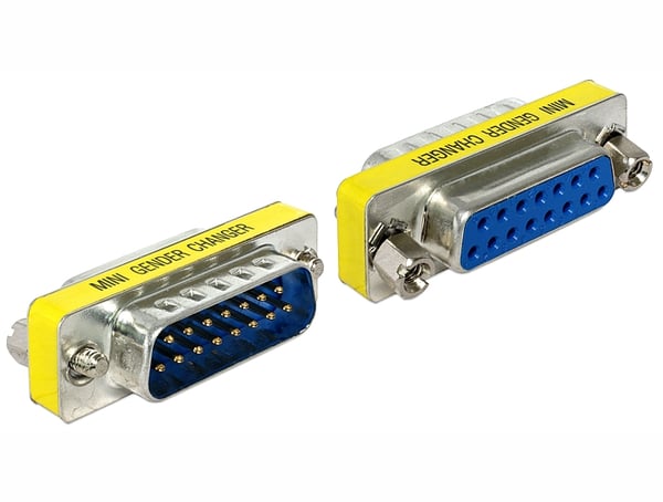 DeLOCK 65481 kabel kønsskifter VGA Sølv DeLOCK 65481 kabel kønsskifter VGA Sølv