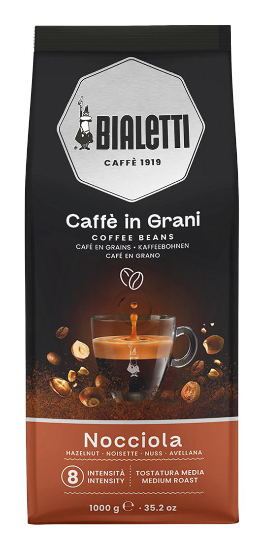 Bialetti Esperto Grani hasselnötskaffebönor 1 kg