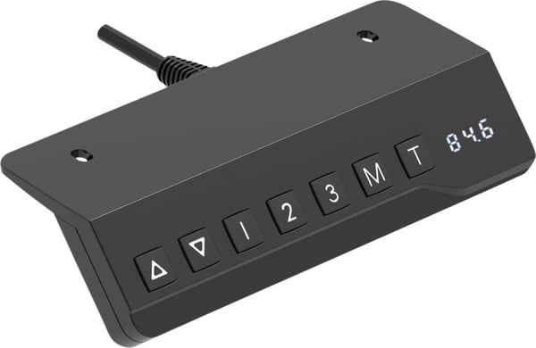 SpeaKa Professional SP-SDF-500 Elektrisk 2 ben Sort