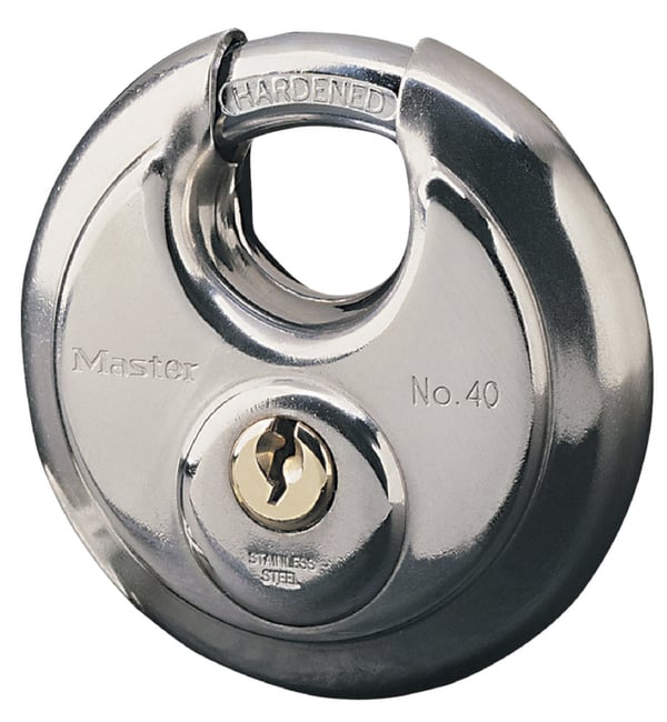 Miniatyrbild 1 av 2: MASTER LOCK 40EURD lås Hänglås Diskus 1 styck