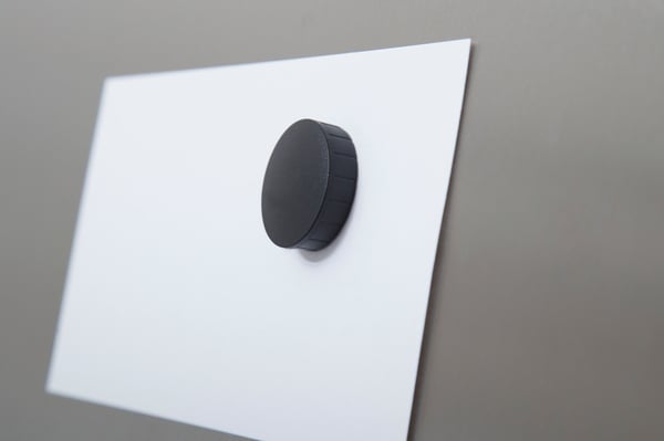 Miniatyrbillede 4 af 9: MAUL Solid køleskabsmagnet Plast Sort 10 stk