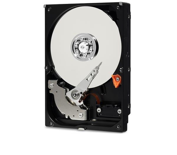 Miniatyrbillede 3 af 3: Western Digital Blue harddisk 6 TB 5400 rpm 256 MB 3.5" Serial ATA III