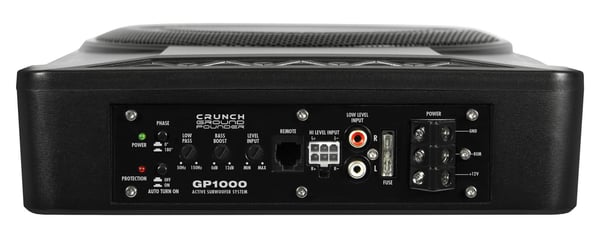 Miniatyrbillede 3 af 4: Crunch GP1000 subwoofer til bil Subwoofer driver 100 W