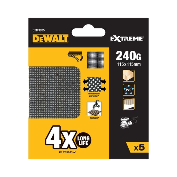 DeWALT DTM3025-QZ hiomakoneen lisätarvike 5 kpl