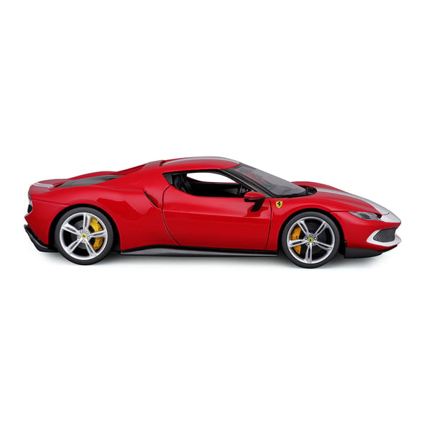 Miniatyrbild 6 av 14: BBURAGO Ferrari 296 GTB Modellsuperbil Förmonterad 1:18
