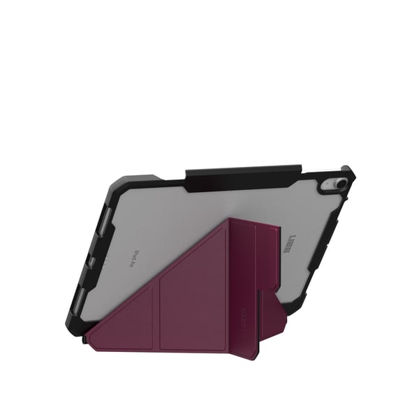 Urban Armor Gear 124474119049 taulutietokoneen suojakotelo 27,9 cm (11") Folio-kotelo Bordeaux, Läpinäkyvä