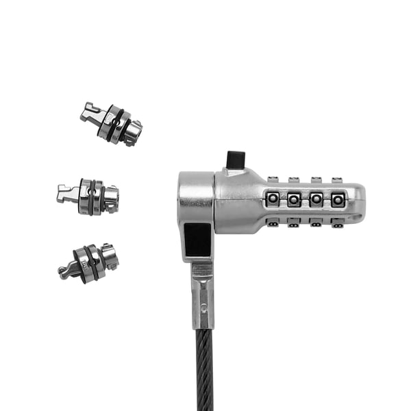 DICOTA D32128 kabellås Svart, Stål 2 m DICOTA D32128 kabellås Svart, Stål 2 m