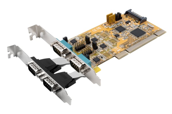 Miniatyrbild 1 av 4: EXSYS EX-42034 nätverkskort/adapters Intern Serial