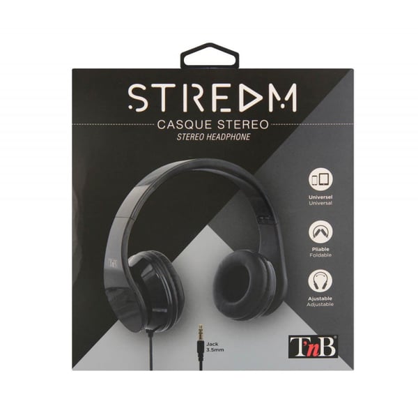 Miniatyrbild 3 av 4: T'nB CSSTREAMBK hörlur och headset
