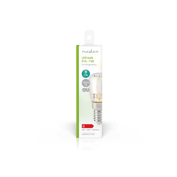 Nedis LBCRFE14T26 LED-lampor Vit 2700 K 2 W E14 G