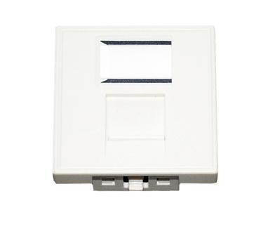 MCL BM802/45T uttagboxar Vit