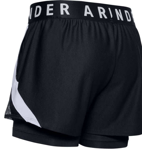 Miniatyrbild 6 av 6: Under Armour Play Up 2-in-1 Platt fram Honkoppling Svart