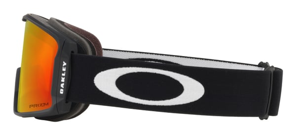 Miniatyrbillede 3 af 4: Oakley Line Miner vinter sportsbrille Sort Unisex Orange, Rose Cylindrisk (flad) linse
