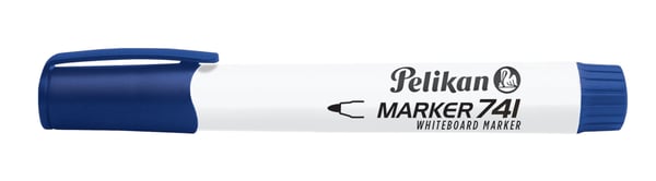 Miniatyrbillede 1 af 2: Pelikan 741 speedmarker 10 stk Projektilspids Blå