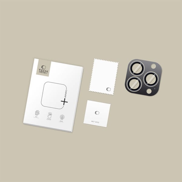 Miniatyrbild 2 av 2: TECH-PROTECT CAMRING FIT+ FODRAL FÖR IPHONE 14 PRO / MAX / 15 PRO / MAX / 16 PRO / MAX / 17 PRO / MAX DJUPBLÅ