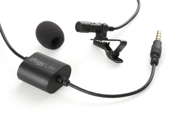 Miniatyrbillede 24 af 25: IK Multimedia iRig Mic Lav Sort Clip-on mikrofon