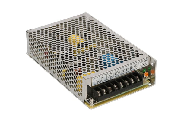 Miniatyrbild 6 av 6: Extralink AD-55A POWER SUPPLY WITH BATTERY CHARGER 12V/13.8V 55W ZASILACZ BUFOROWY strömmatningstransformatorer Grå
