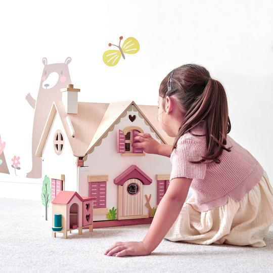 Tender Leaf Toys Cottontail Cottage dukkehus