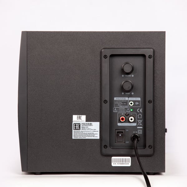 Miniatyrbillede 3 af 3: Microlab M-300 højttaler Sort Ledningsført 38 W