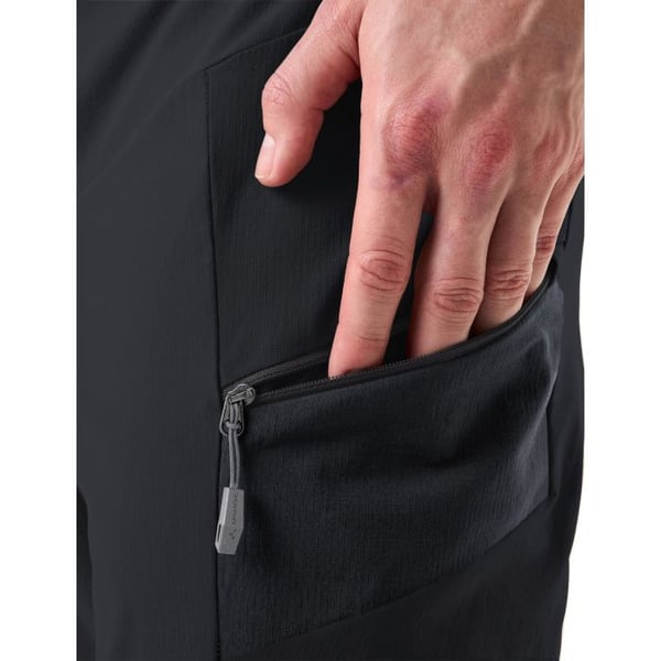 Miniatyrbillede 3 af 9: VAUDE Moab Pants Hanstik Sort Polyamid, Elastin