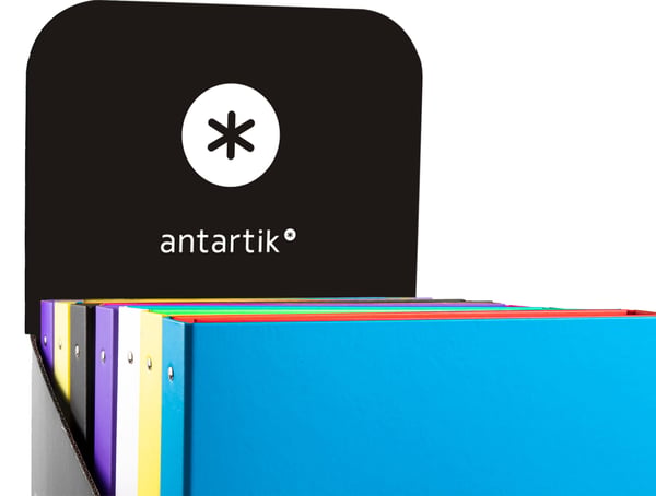 Antartik KA50 rengaskansio A4 Valikoidut värit