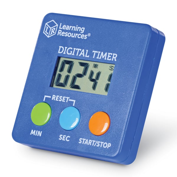 Miniatyrbild 3 av 4: Learning Resources LER4339 elektriska tidtagarur Blå Daglig timer