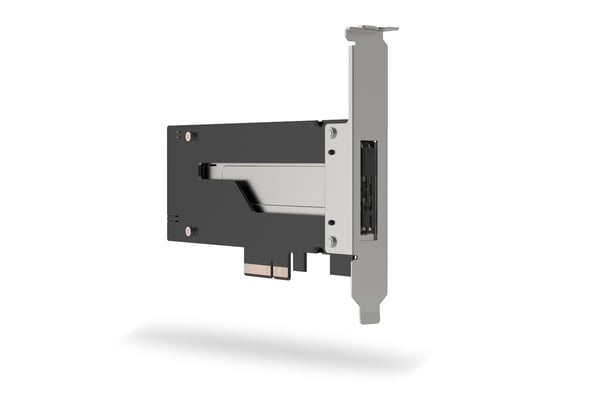 Icy Dock MB840M5P-B drevkabinet SSD kabinet Sort, Sølv M.2