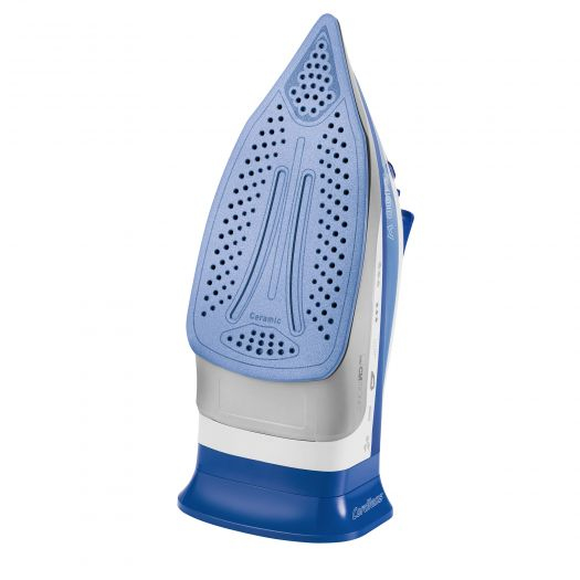 Clatronic DB 3706 Torr & Ångstrykjärn Keramisk stryksula 2400 W Blå, Vit