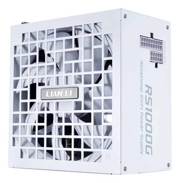 Lian Li RS1000G strömförsörjningsenheter 1000 W 20+4 pin ATX ATX Vit