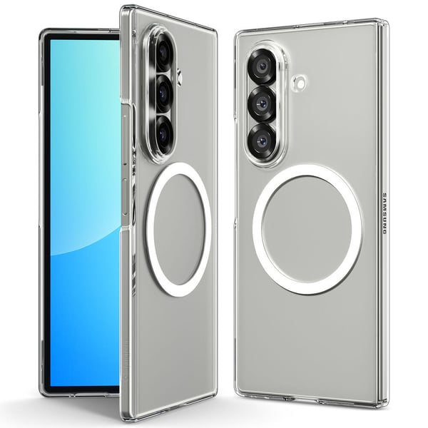 Spigen Air Skin (MagFit) mobiltelefon etui 20,3 cm (8") Cover Transparent, Hvid