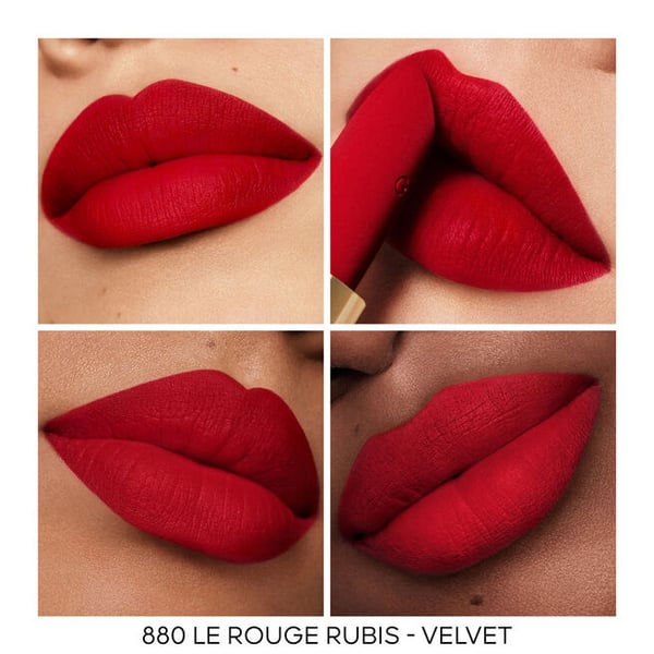 Miniatyrbild 3 av 5: Guerlain Rouge G Velvet Refill 3,5 g 880 Le Rouge Rubis Sammet