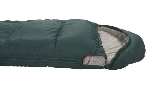 Miniatyrbillede 5 af 7: Easy Camp Moon 200 Jr. Voksen & børn Rektangulær sovepose Mikrofiber, Polyester Teal