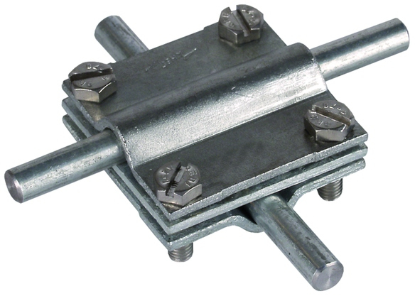 DEHN 314310 hardware med jordforbindelse Rustfrit stål