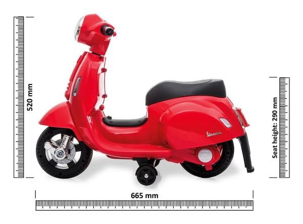 Jamara Ride-on Vespa Mini Scooter til at ride på