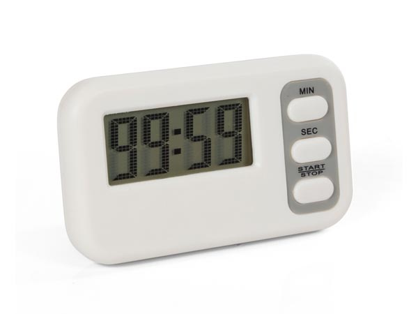 Miniatyrbillede 4 af 5: Velleman TIMER10N elektronisk tæller Sølv, Hvid