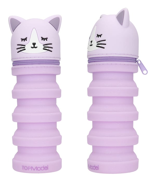 TOPModel Silicone Penalhus BLOOMING KITTY