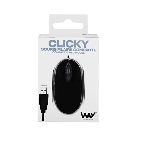 Miniatyrbillede 5 af 7: T'nB WMS2U mus Hjem USB Type-A 1200 dpi