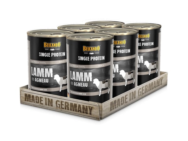 Miniatyrbillede 2 af 4: Belcando 513255 fugtig mad til hund Lam Voksen 400 g