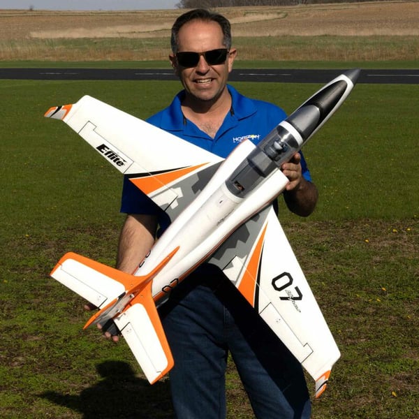 E-flite EFL077500 radiostyrd modell Flygplan Elmotor