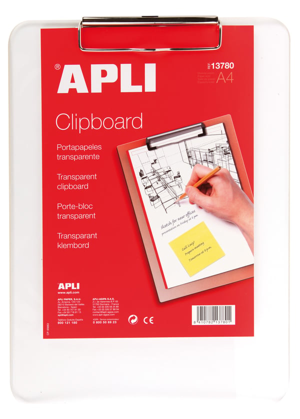 APLI 13780 opslagstavle Transparent APLI 13780 opslagstavle Transparent