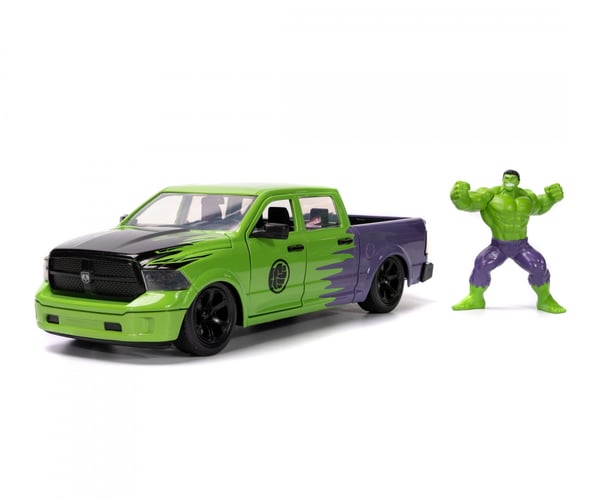 Miniatyrbild 1 av 7: Jada Toys Marvel Hulk 2014 Ram 1500 1:24